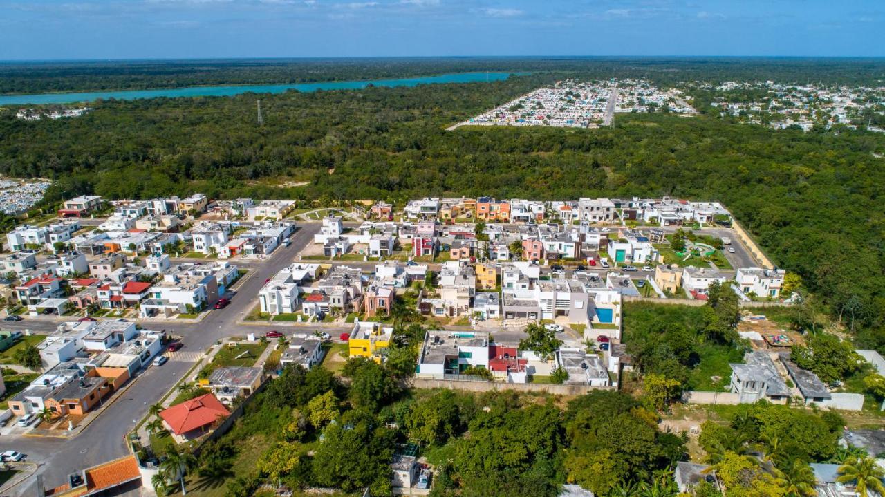 Casa Moderna En Segura Residencial Hacienda Chetumal Villa Esterno foto