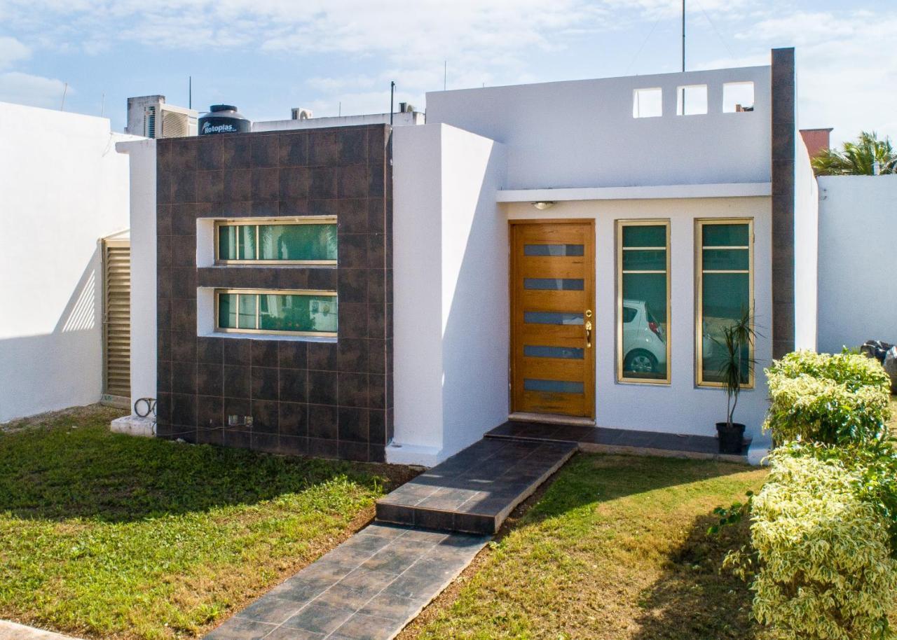 Casa Moderna En Segura Residencial Hacienda Chetumal Villa Esterno foto